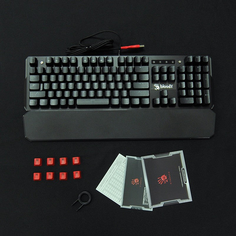 Optical Axis Mechanical Keyboard Green Axis With Wrist