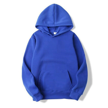 Solid Color Hooded Sweater For Men And Women