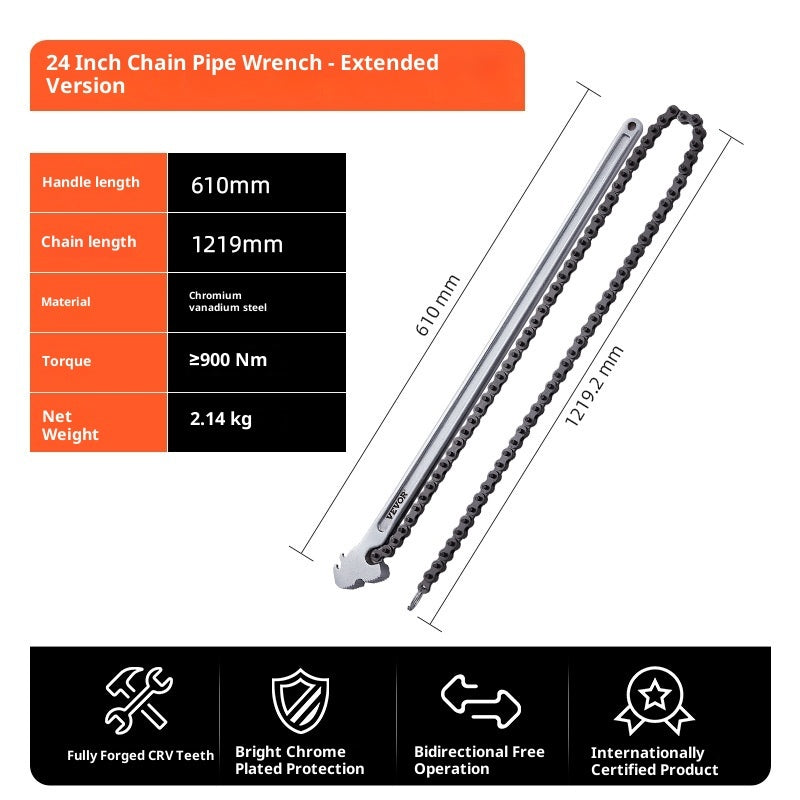 Multifunctional Universal Water Pipe Pliers Wrench