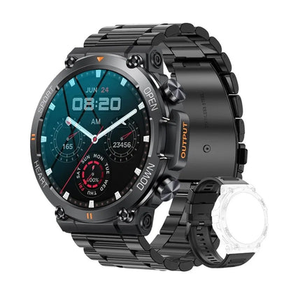 Call Music Weather Heart Rate Blood Pressure Smart Watch