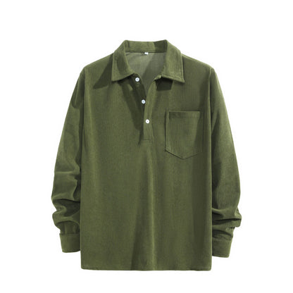 American Retro Casual Bottoming Shirt