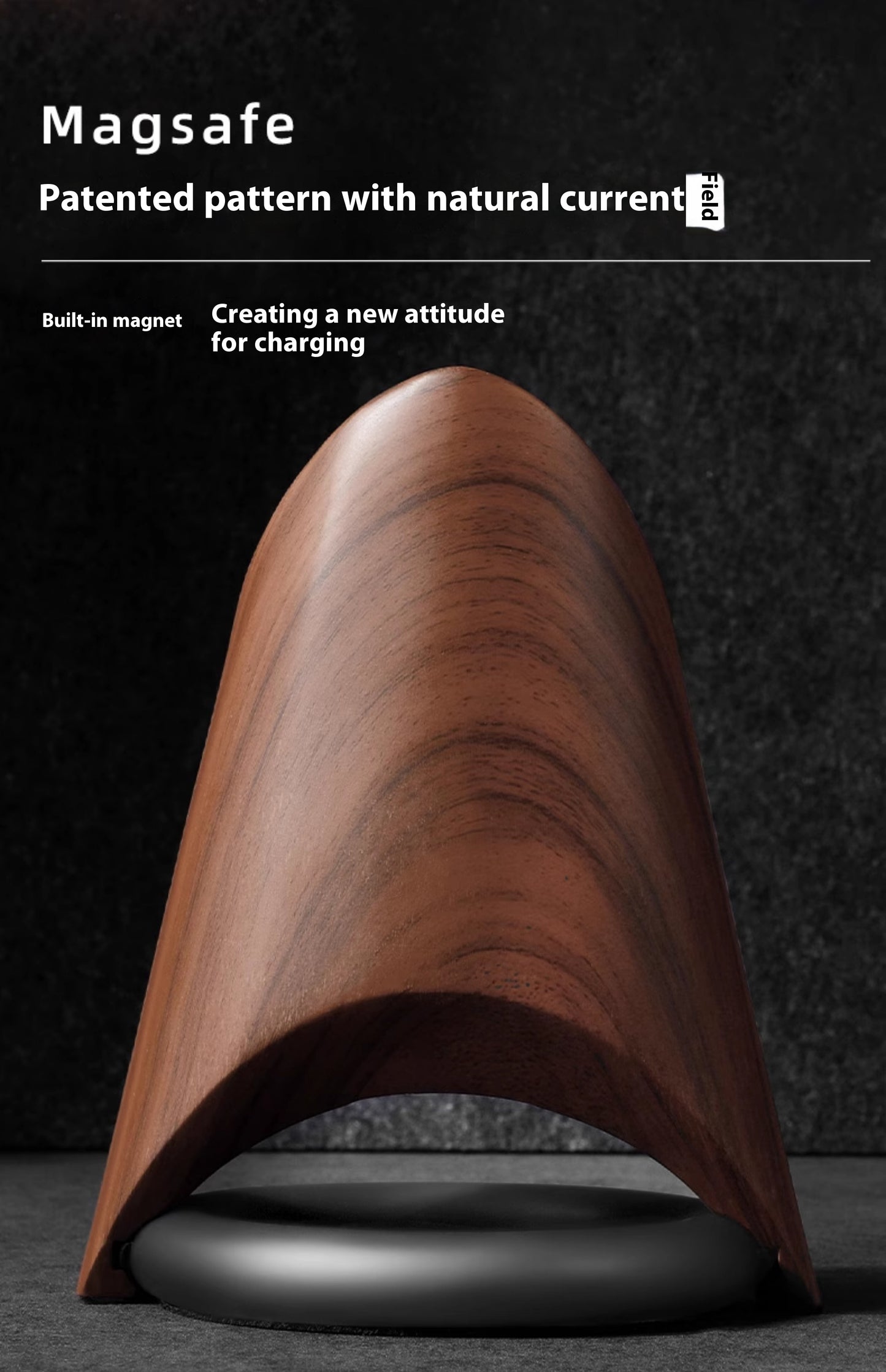 Creative Magsafe Magnetic Desktop Rack Wireless Charger