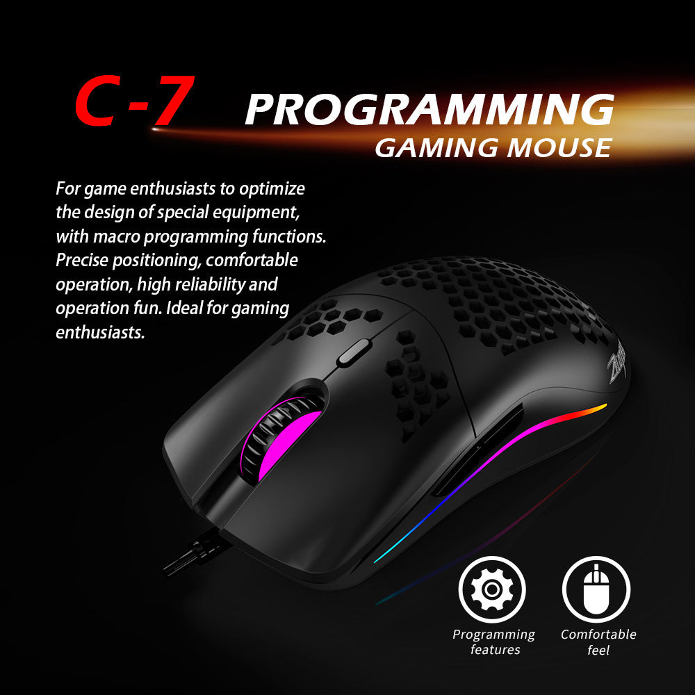 ZELOTES master C7 hole mouse