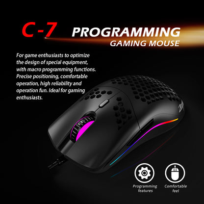 ZELOTES master C7 hole mouse