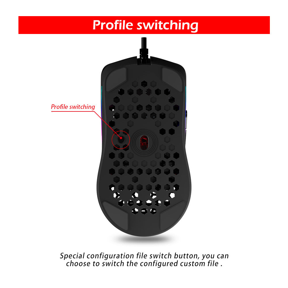 ZELOTES master C7 hole mouse