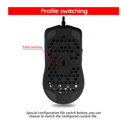 ZELOTES master C7 hole mouse