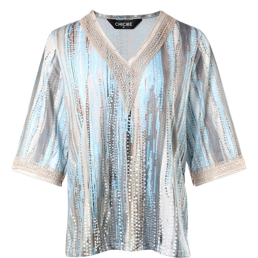New Women's Dream Print Casual Top