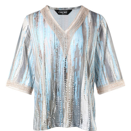 New Women's Dream Print Casual Top