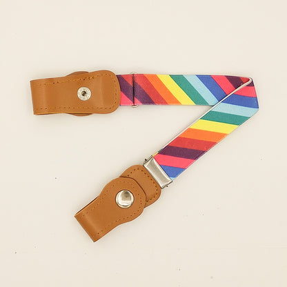 Hot New Children Elastic Belt Pants For Girls Boys Anti Deduction Belt Baby Nursery Essential Kid's Jeans Belt