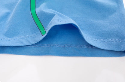 Summer New Girl Cartoon Short Sleeve