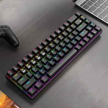 Xinmeng 68-key Wireless Bluetooth Mechanical Keyboard