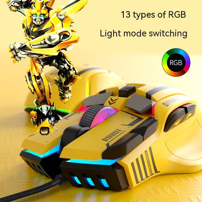 Fashion Colorful Luminous E-sports Mouse