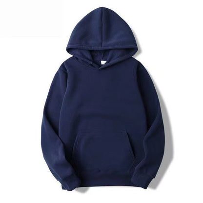 Solid Color Hooded Sweater For Men And Women