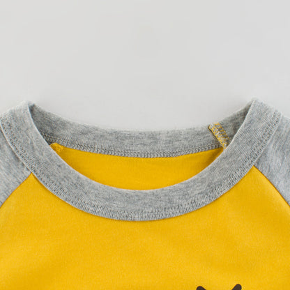 New Western Style Baby Girl Short Sleeve T-Shirt