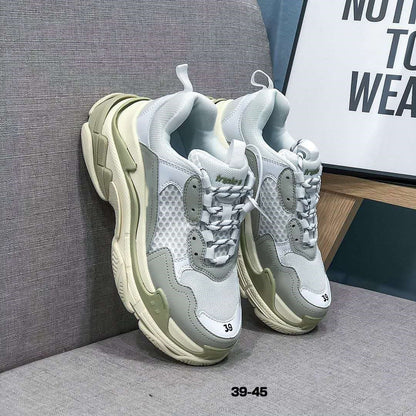 Couples tide wild six-layer old shoes