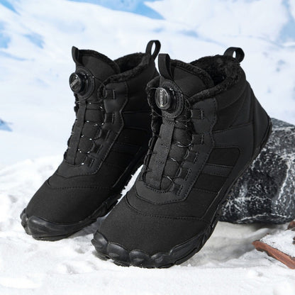 New Men And Women Couple Outdoor Thermal Warm Shoes Autumn And Winter Children Insulated Cotton-padded Shoes