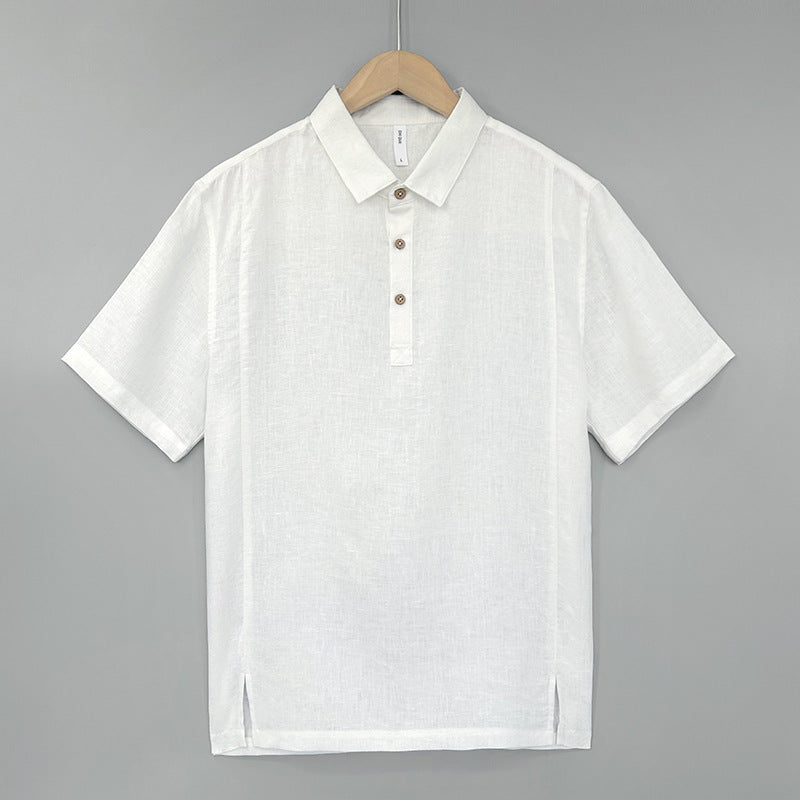 Summer Thin Lapels Top For Men