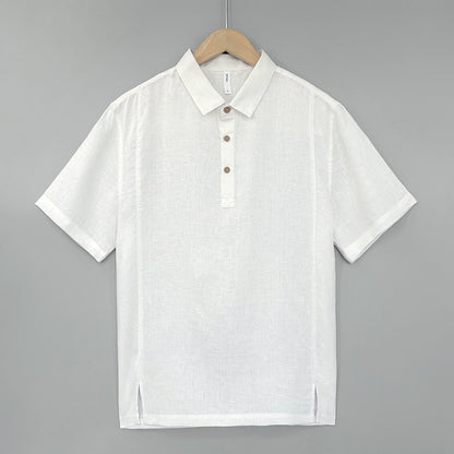 Summer Thin Lapels Top For Men