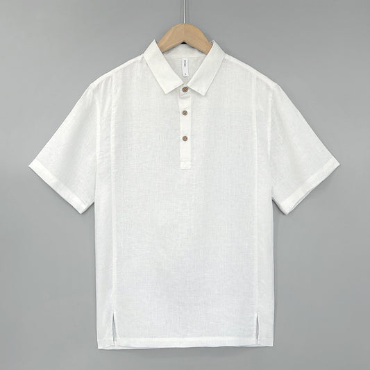 Summer Thin Lapels Top For Men