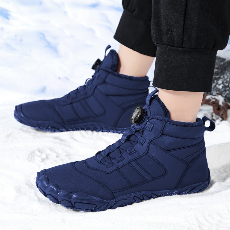 New Men And Women Couple Outdoor Thermal Warm Shoes Autumn And Winter Children Insulated Cotton-padded Shoes