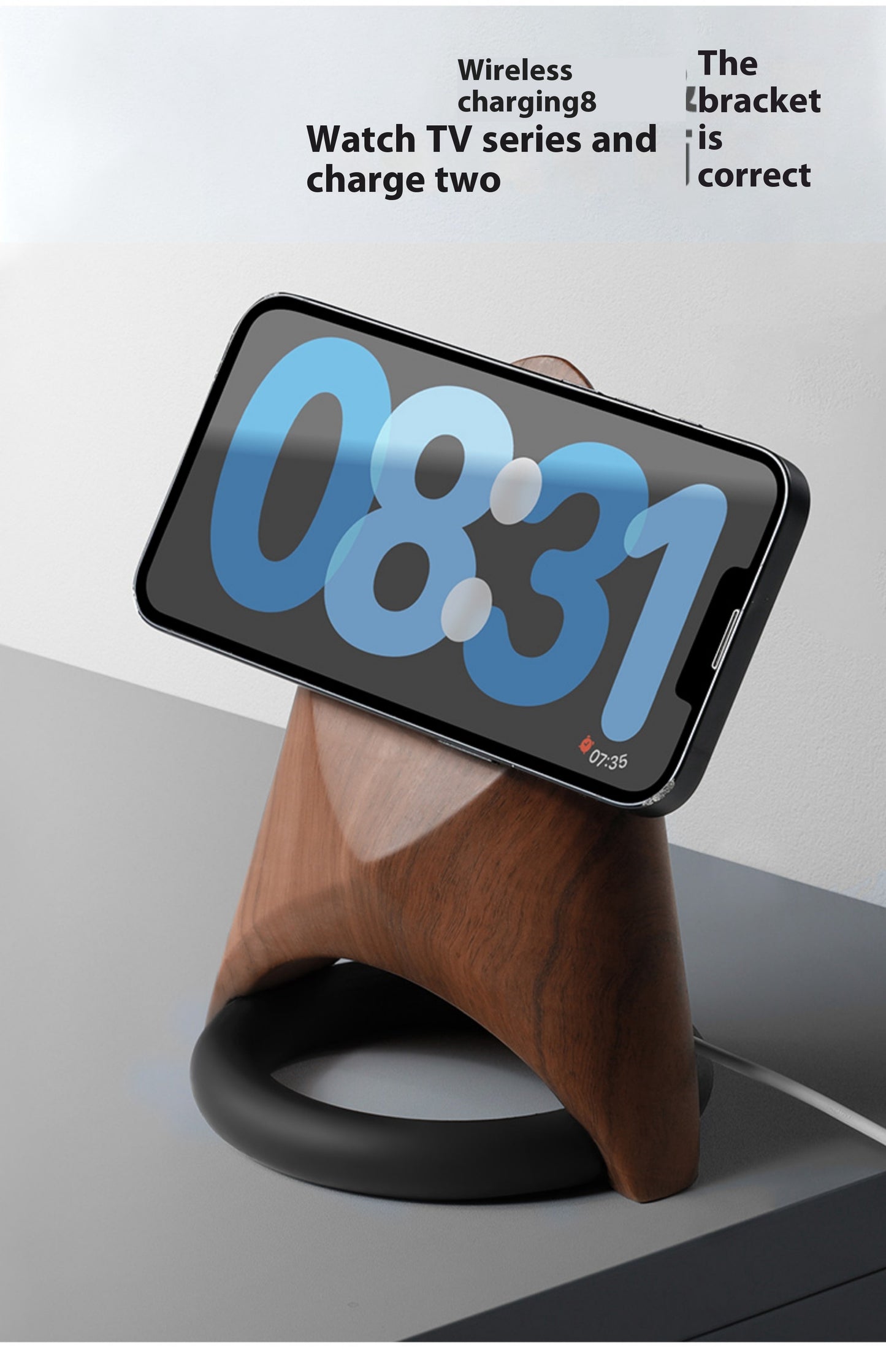 Creative Magsafe Magnetic Desktop Rack Wireless Charger