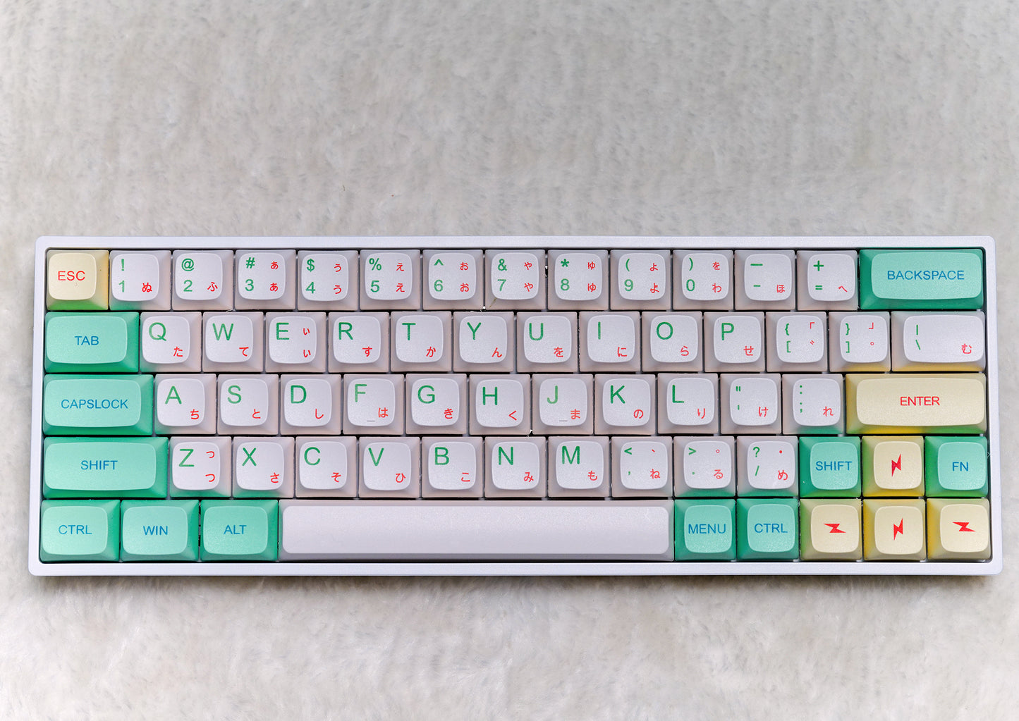 Wizard 162-key mechanical keyboard keycap