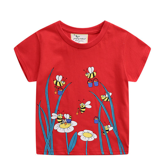 Baby Short Sleeve Embroidered T-shirt
