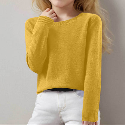 Round Neck Same Style Sweater Autumn And Winter