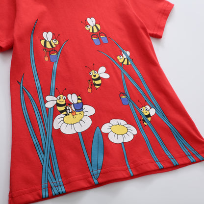Baby Short Sleeve Embroidered T-shirt