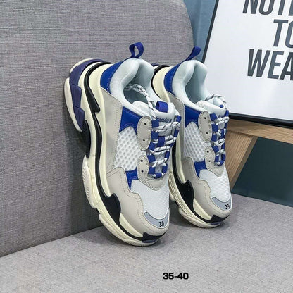 Couples tide wild six-layer old shoes