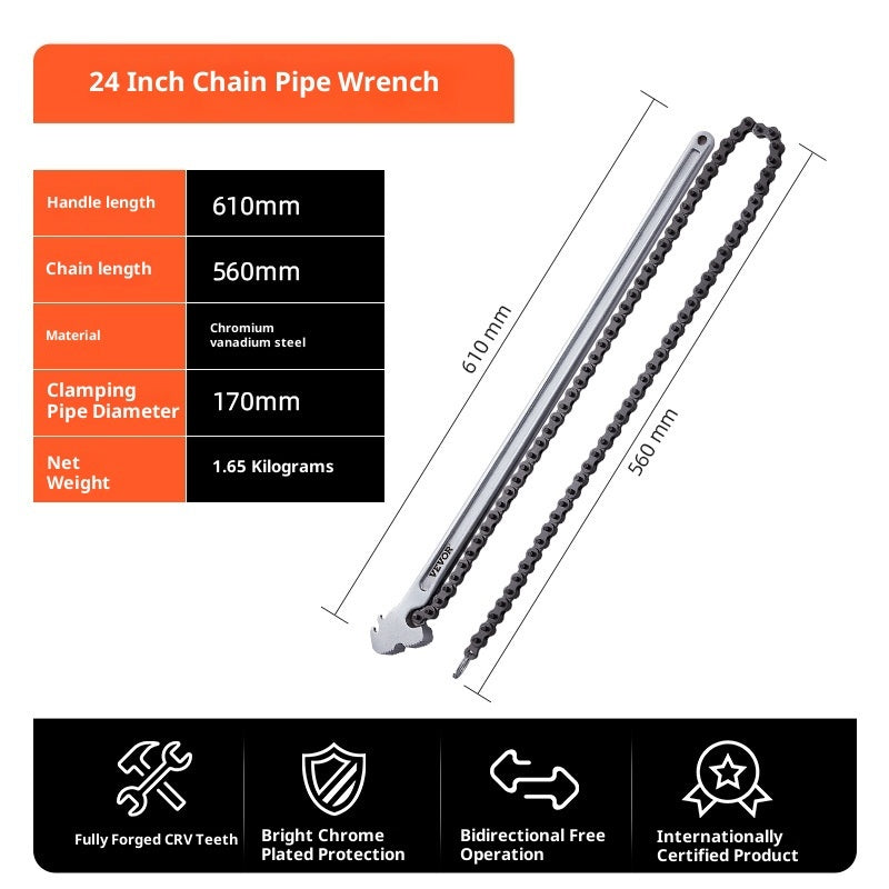 Multifunctional Universal Water Pipe Pliers Wrench