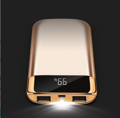 New Mini Creative Mobile Power Charging Bank Digital Display