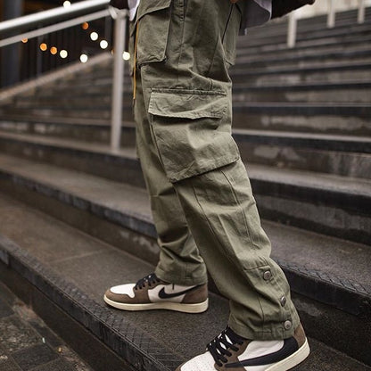 Trousers Men's Fall Winter Sports And Leisure Overalls Loose Large Size