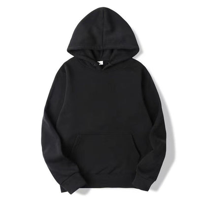 Solid Color Hooded Sweater For Men And Women