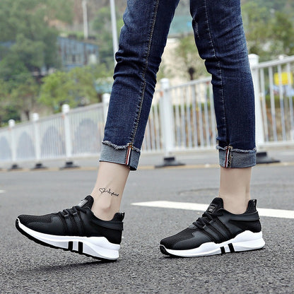 L09 women fall 2021 new soft bottom tie breathable mesh shoes wholesale on behalf of a student