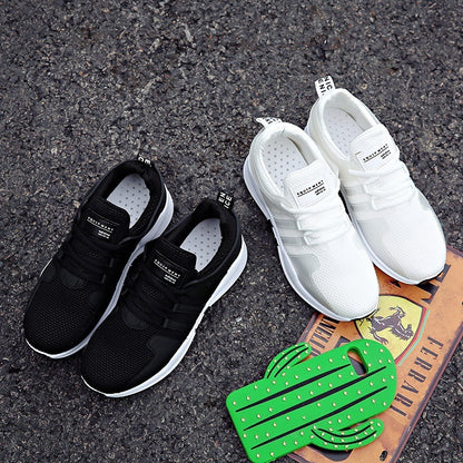 L09 women fall 2021 new soft bottom tie breathable mesh shoes wholesale on behalf of a student