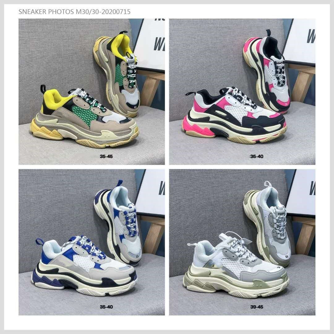 Couples tide wild six-layer old shoes