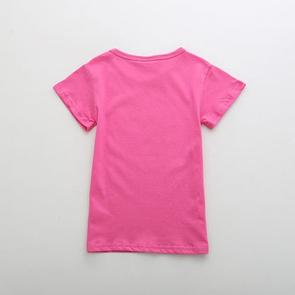 Polka dot short sleeve t-shirt