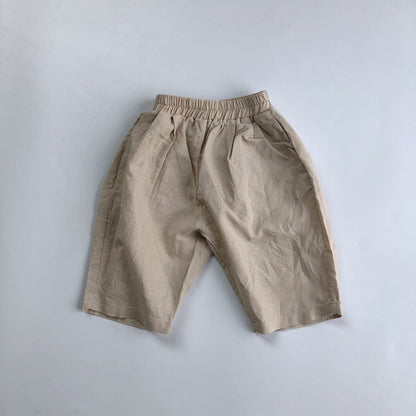 New Children's Linen Casual Radish Pants