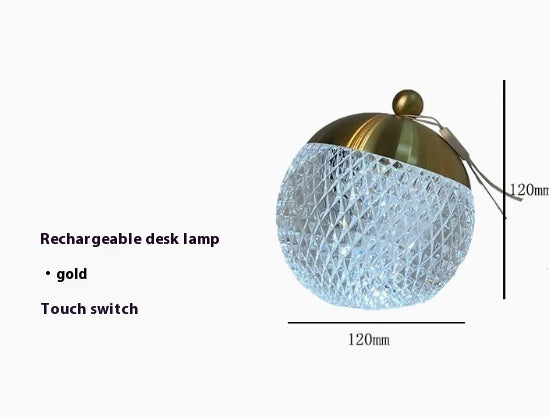 Portable Small Night Lamp Modern Minimalist Atmosphere Dimmable