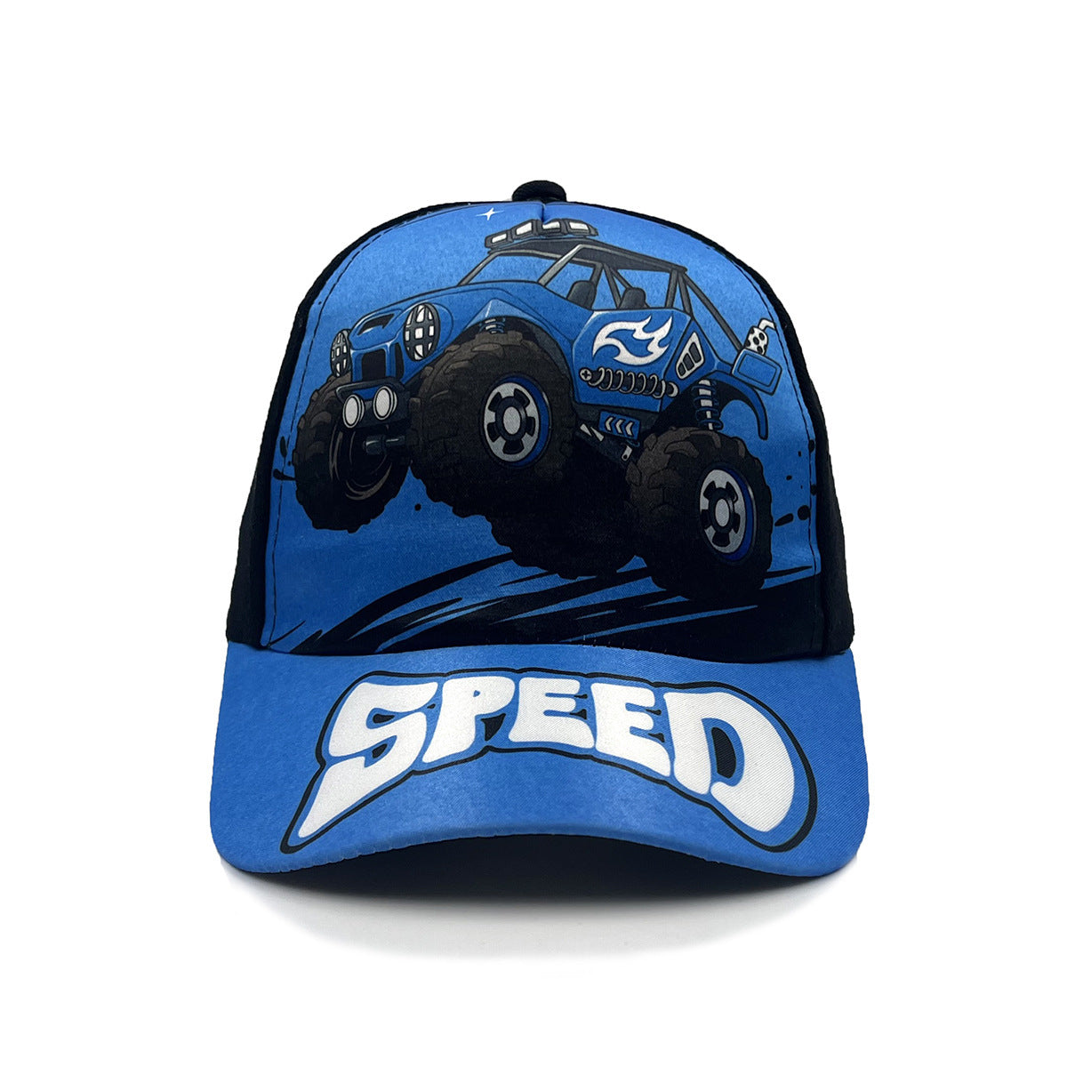 Cartoon Children's Baseball Cap For Engineering Vehicle Excavator