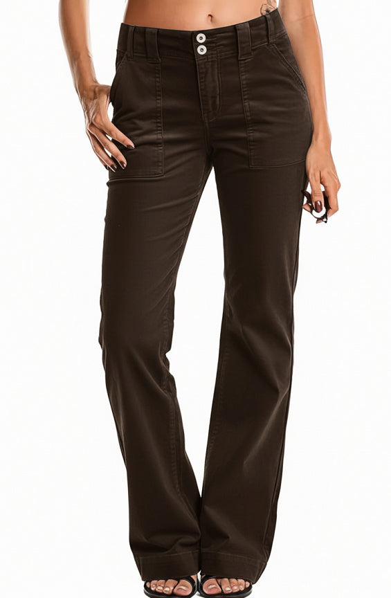 Lightweight Sports Pants Zipper Pocket Exercise Workout Pants