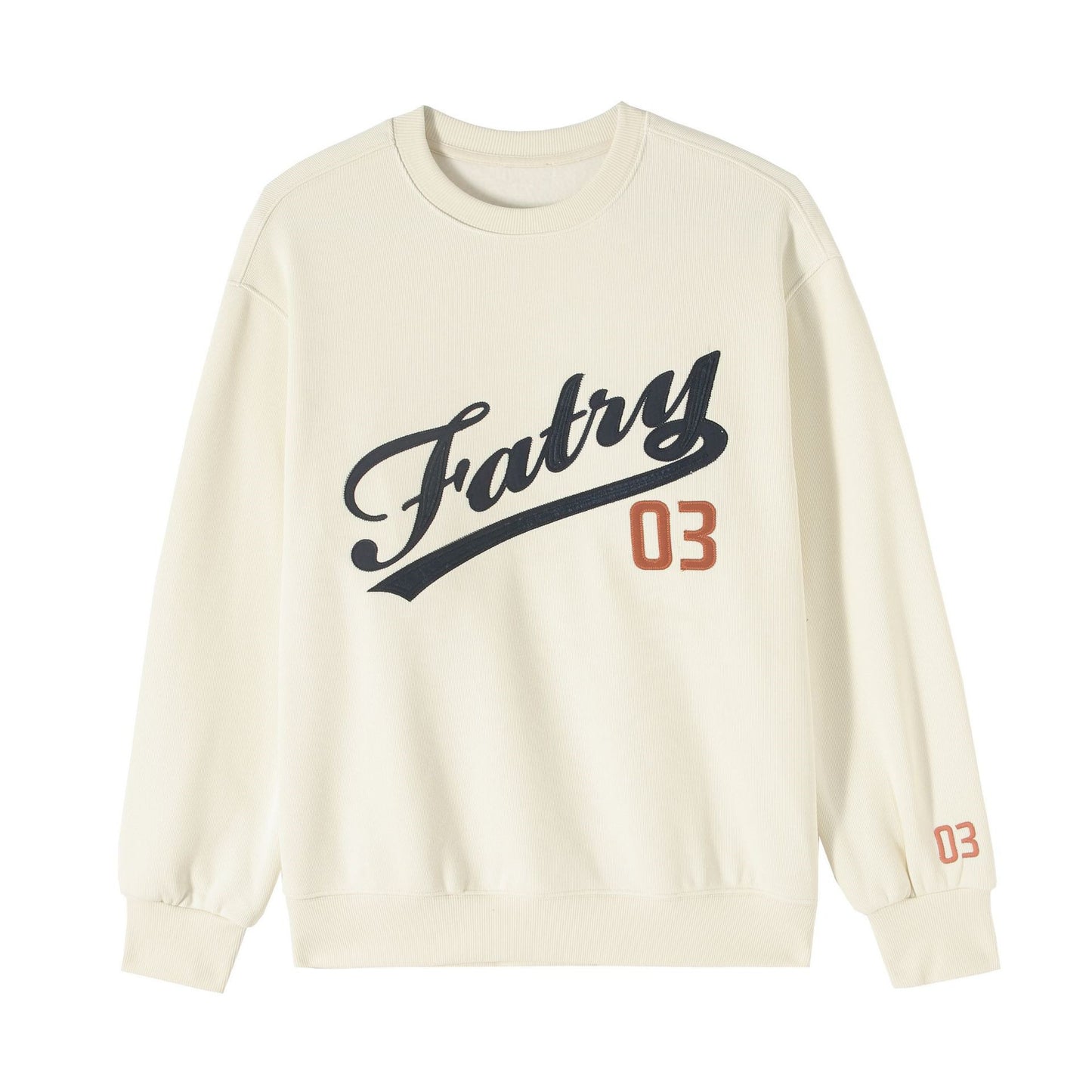 Letter Embroidery Fashion All-match Blouse Men