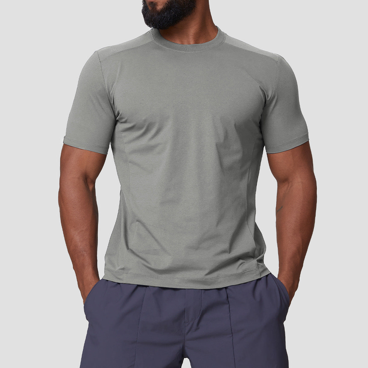 Men Sun-proof 7A Antibacterial Cool Quick-drying Top