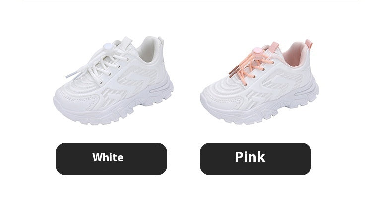 Girls' Sports Mesh Breathable Casual Shoes