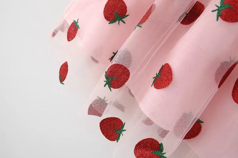 Fashion Girls Dress Streamer Denim