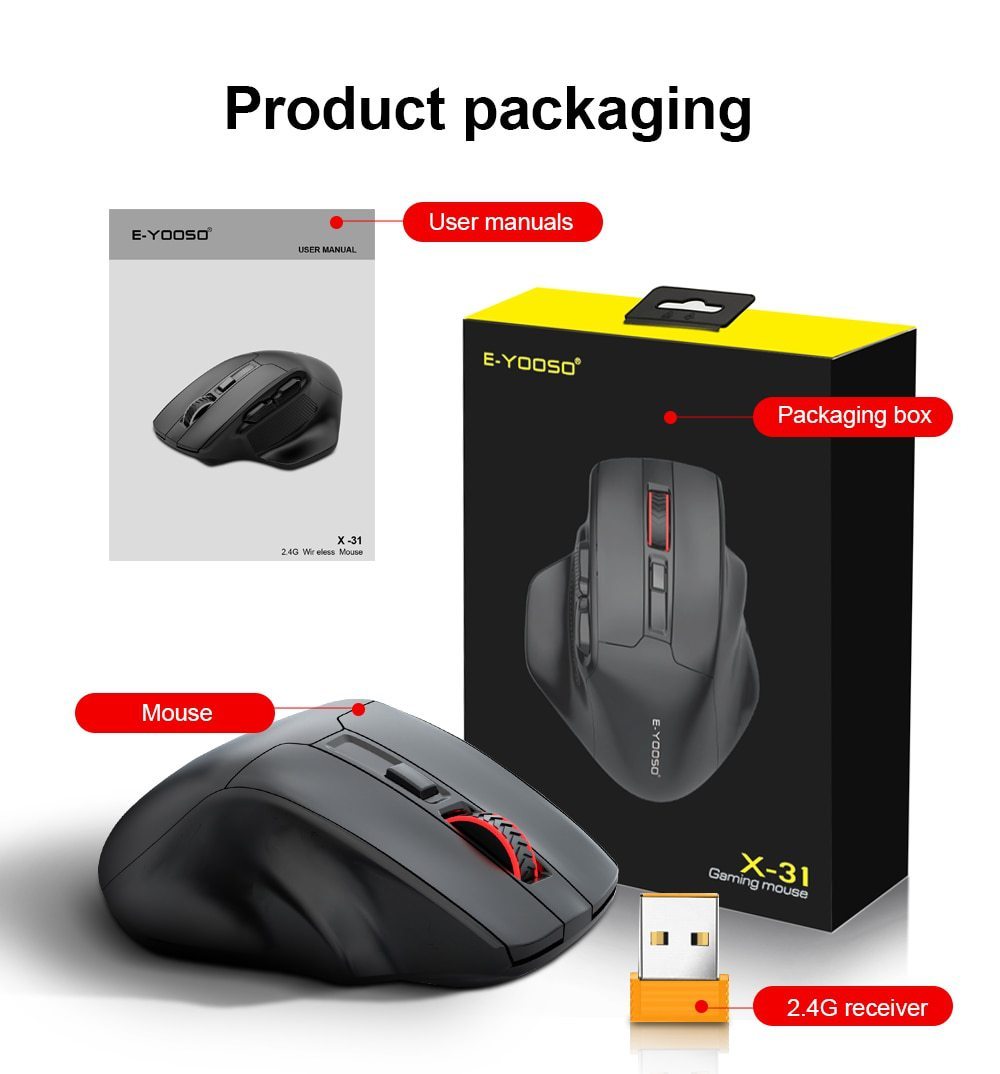 E Element X-31 Wireless Mouse