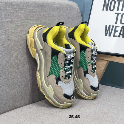 Couples tide wild six-layer old shoes