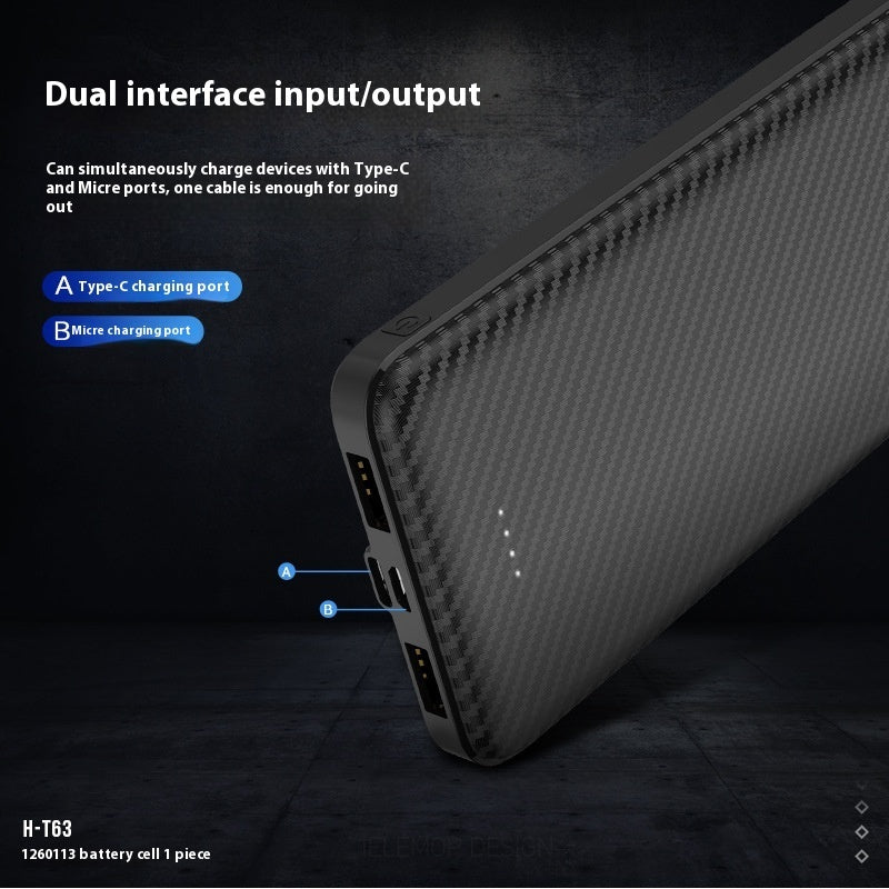 20000 MA Self-heating Vest Warming Belt Air Conditioning Clothes Toy Small Electrical Appliance Power Power Bank