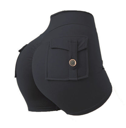 Workwear Peach Butt Lifting Fitness Shorts